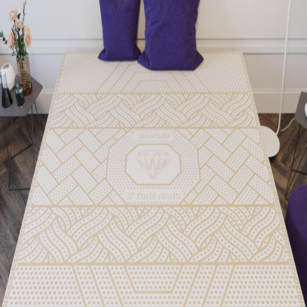 Nệm Cao Su Kim Cương 5 Zone Aloe